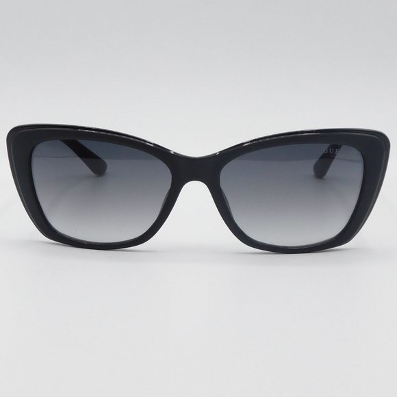 BRAND NEW GUESS GU7774 02B MATTE BLACK GREY CAT EYE WOMEN'S Sunglasses 5… - Picture 2 of 9